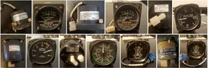 Robinson R22 Flying Aviation Helicopter Instrument Gauges R-22